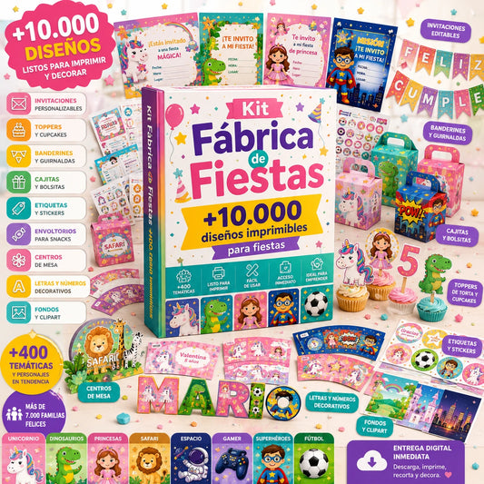 Kit Fábrica De Fiestas