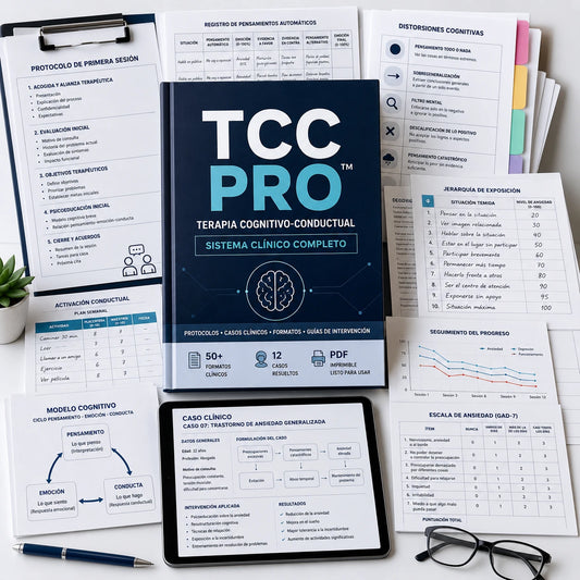 TCC PRO: Domina la Terapia Cognitivo-Conductual